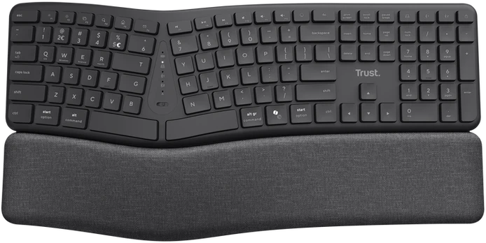 Trust KEYRA ERGO MULTI belaidė - Klaviatūra DE