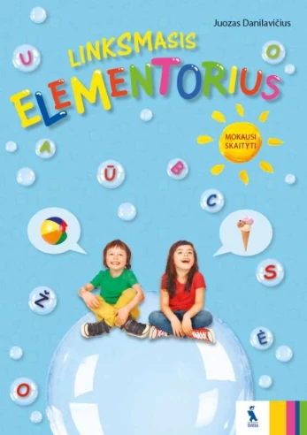KNYGA Skaitymo pradžiamokslis „Linksmasis elementorius. Mokausi skaityti"6-7
