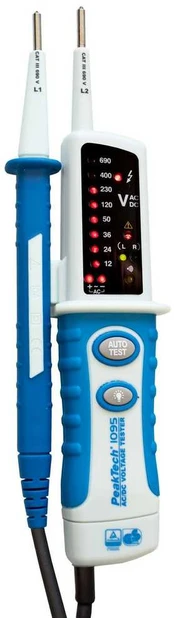 Įtampos srovės testeris 2 polių 12-690 PeakTech 1095
