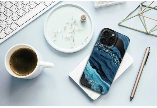 FORCELL F-PROTECT Mirage, Military Drop-Tested case compatible with MagSafe for IPHONE 15 PRO deep sea