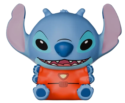 Suspaudžiamas žaislas DISNEY Stitch, įvarių spalvų