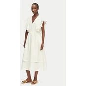 Tommy Hilfiger Vasarinė suknelė WW0WW51049 Balta Regular Fit