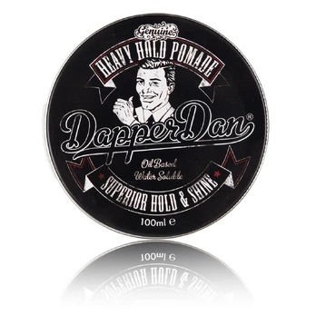 Dapper Dan Heavy Hold Pomade stiprios fiksacijos ir spindesio plaukų pomada, 100 ml