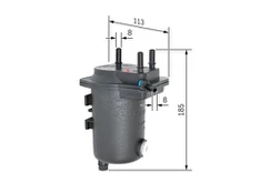 Kuro filtras BOSCH 0 450 907 009 kaina