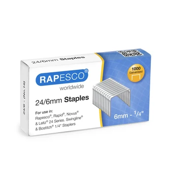 Sąsagėlės RAPESCO 24/6mm (dėž. 1000 vnt)