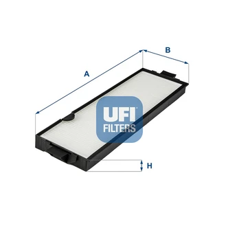 Filtras, salono oras UFI 53.244.00