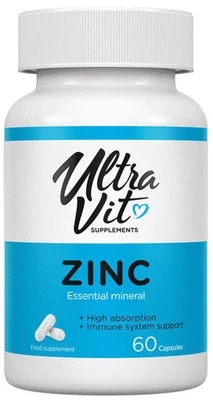 Mineralai UltraVit Zinc 60