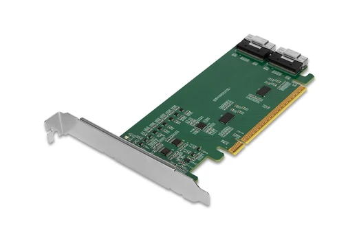 Icy Dock IcyDock Adapteris 2x SlimSAS 8i to PCIe Adapteris with Redriver
