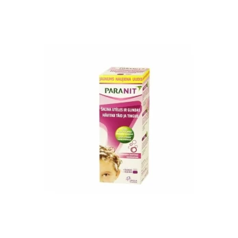 Šampūnas nuo utėlių Paranit, 200 ml + šukos
