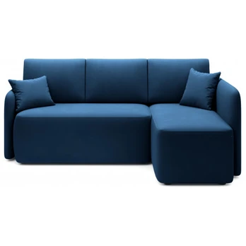 Kampinė sofa Hadson, mėlyna