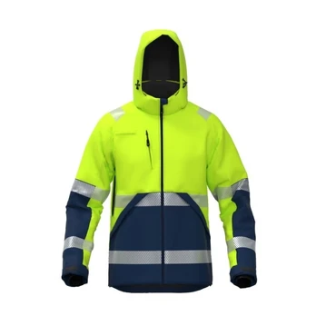 Šilta gerai matoma Softshell BoSafety WJ-VALENCIA-C2-0402 striukė