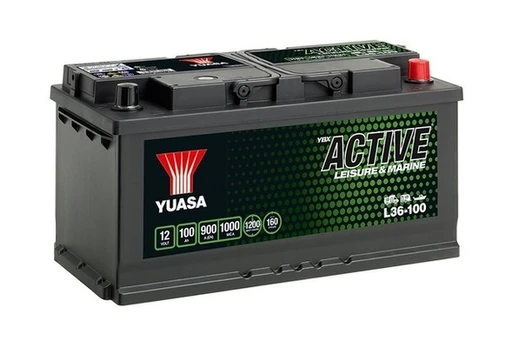 Akumuliatorius Yuasa Leisure L36-10 100ah 12v