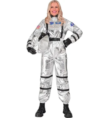 „SIDABRINIS ASTRONAUTAS“ (kombinezonas, šalmas)