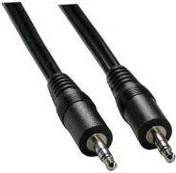Audio Kabelis Jack (3,5mm) M - Jack (3,5mm) M, 1.5m, juoda