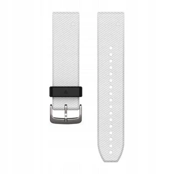 Garmin QuickFit 22 mm balta guminė laikrodžio apyrankė