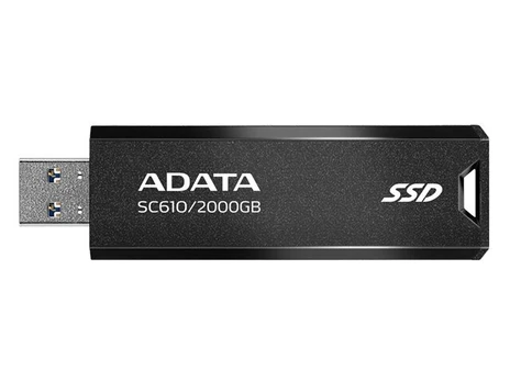 Išorinis kietasis diskas Adata SC610-2000G-CBK/RD