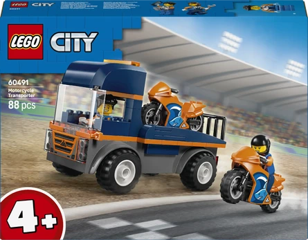LEGO City 60491 Motociklų transporteris