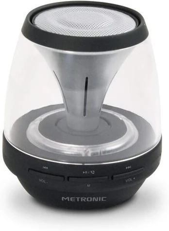 Metronic 477072 bluetooth pop-up garsiakalbis – juodas