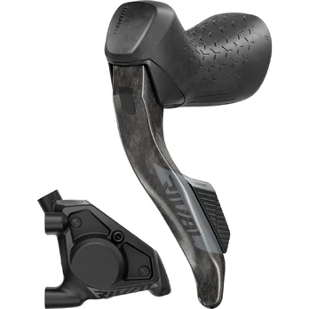 SRAM Rival AXS E1 HRD stabdžių/pavarų perjungimo rankenėlė su suportu | 12-13 speed | Left | Front