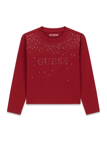 Guess Palaidinė J6BI08 K5778 Raudona Regular Fit