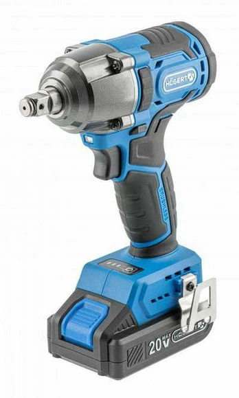 Hogert Technik HOGERT Smūginis veržliasukis 20V 2x2,0Ah 400Nm