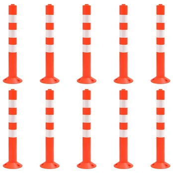 Eismo reguliavimo stulpeliai, 10vnt., 75cm, PE
