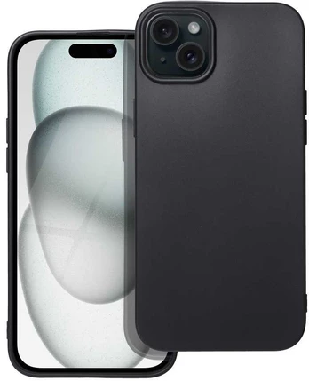 Dėklas Oem SOFT Case for IPHONE 15 PLUS juodas