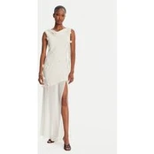 ROTATE Vakarinė suknelė 113904857 Écru Slim Fit