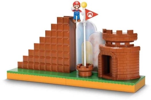 Jakks Pacific Super Mario 2.5 Inch Playset Level End