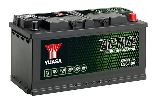 YUASA Leisure L36-100 100Ah 900A (EN) akumuliatorius