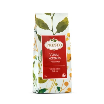 Vaisinė arbata PRESTO VAISIŲ KOKTEILIS, 90 g