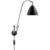 GUBI Bestlite BL6 sieninis šviestuvas chromas/juoda