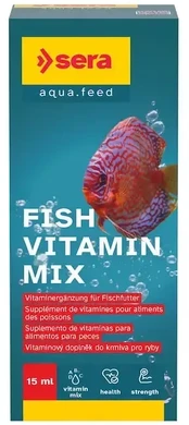Barība zivīm - Sera Fish Vitamin Mix 15 ml