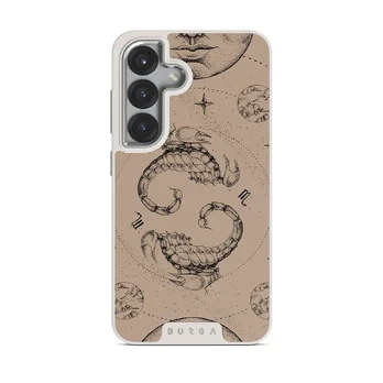 Scorpio - Samsung Galaxy S25 Case, Elite Light (Magnetic) / Silver / Beige