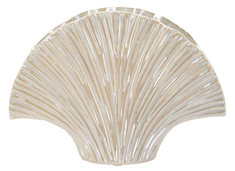 Polnix Doniczka keramikinė PERLY, balta, 27x8x19 cm