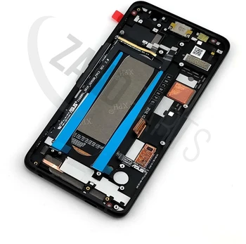 Asus ZenFone 2 lazerinis ZE550KL LCD+Touch+Front cover (Juodas)