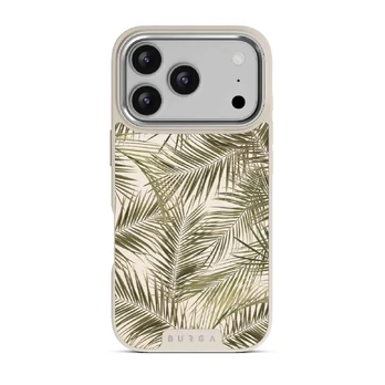 Happy Place - Palm iPhone 17 Pro Case, Elite Light (MagSafe) / Silver