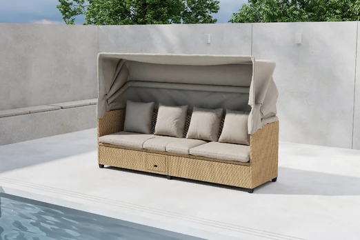 Saulės gultas Nopy 200x60, beige