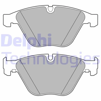 DELPHI LP3630 Brake pad set