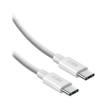 SBS USB-C į USB-C nailoninis laidas 2m 100W White