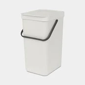 Brabantia Sort & Go Waste Bin Light Grey 16 L