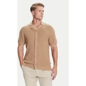 BOSS Kardiganas C-Iconico 50543163 Smėlio Regular Fit