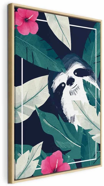 Artgeist Paveikslas - Sloth in the Tropics (1 Part) Vertical