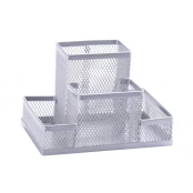 Metalinė pieštukinė 153x103x100mm, sidab kaina