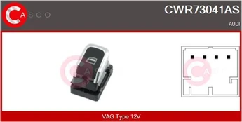 Jungiklis, lango pakėliklis CASCO CWR73041AS