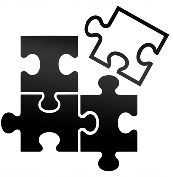 Šviečiantis atšvaitinis lipdukas automobiliui Puzzle