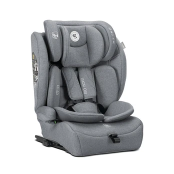 Vaikiška automobilinė kėdutė Lorelli Rio Grey i-Size Isofix 76–150 cm