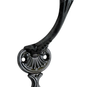 Rūbų kabliukas antik, dvig, did., HETTICH, sidabro sp., 4880