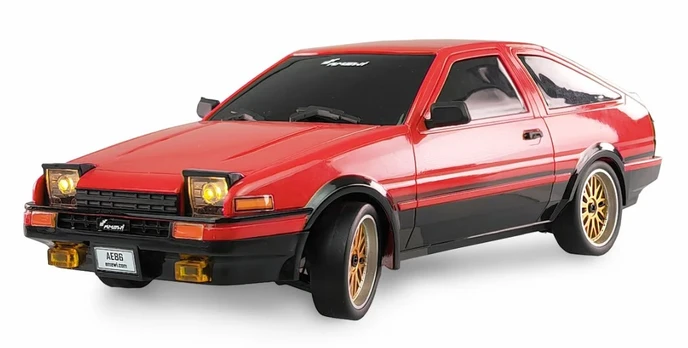Amewi RC Auto AE86 Sprinter Drift Racing Car 1:18 RTR raudona