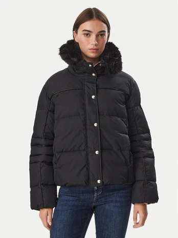 Liu Jo Žieminė striukė TF6003 TS72A Juoda Regular Fit